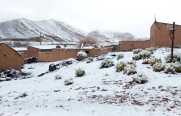 Alerta: retorna la nieve y el frío  a varias provincias potosinas