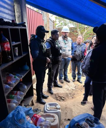 Beni: ANH decomisa 4.600 litros de combustible en operativos 