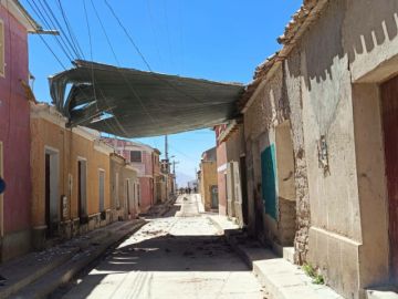 Se reportó caída de árboles, techos arrancados, vehículos dañados, además de muros caídos.