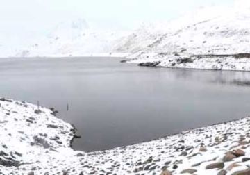 La nevada ayuda a la saturación de suelos para la recarga de las lagunas