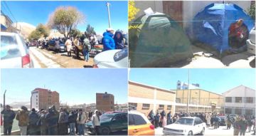 Alta demanda por puestos para Ch’utillos genera filas en Potosí