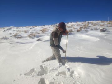 Seguro del agro evalúa y verifica afectaciones por nevada en San Pablo de Lípez