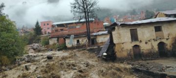 Potosí, Cochabamba y La Paz en alerta naranja por posibles desbordes de ríos