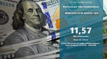 BCB fija el dólar en Bs 11,57 tras más de tres semanas de descenso