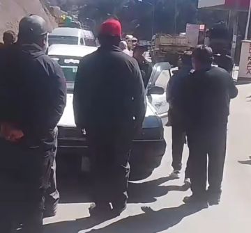 El caos se apodera de las calles en pleno Ch’utillos