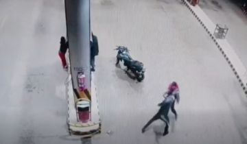 Santa Cruz: Atracadores se llevan 1000 bs de un surtidor y dejan herido a guardia