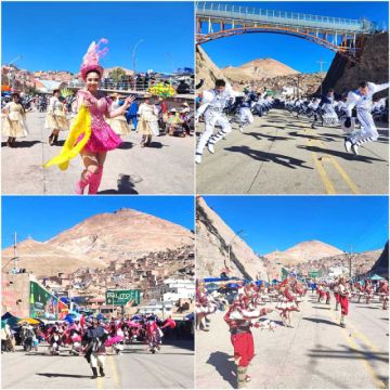 La segunda jornada danzaron 54 danzas folclóricas.