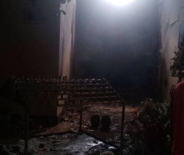 Cochabamba: Incendio deja daños en el templo del Niño Sik’imira 