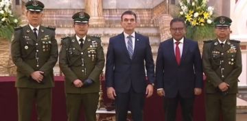 Adrián Javier Álvarez Arismendi es el nuevo Comandante General de la Policía Boliviana
