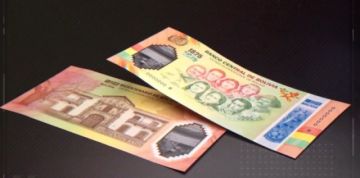 Gobierno denuncia daño económico por baja venta de billetes del Bicentenario