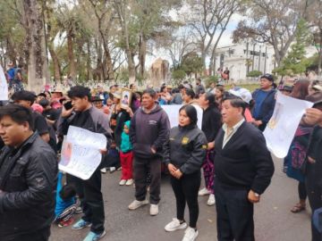 Caso Taxista: Marcha en Sucre exige justicia