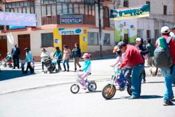 Confirman el Día del Peatón para el domingo 6 de septiembre en Potosí