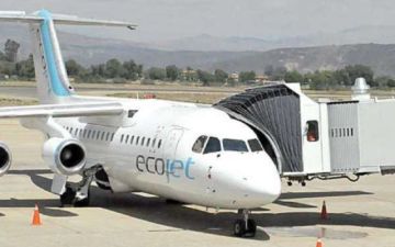 Gobierno anuncia el retorno de la linea aérea Ecojet a Sucre y Tarija 