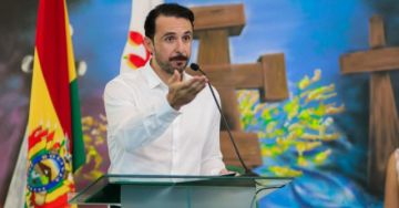El Gobernador de Santa Cruz , JP Velasco dice “El problema del combustible tiene solución”