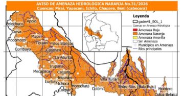 Senamhi activa alerta naranja por riesgo de desborde de ríos en tres departamentos