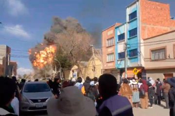 Ministerio de Defensa reporta que detonaciones en regimiento de Viacha se debe a material pirotécnico