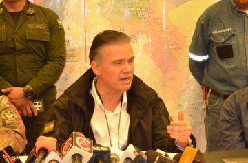 Incidente en RM-2 Viacha: Ministro Justiniano afirma que el área de detonaciones aun no es segura 