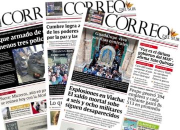 Periódicos de ANP-Diarios en alerta ante amenaza de detención de ejecutivos de CORREO DEL SUR