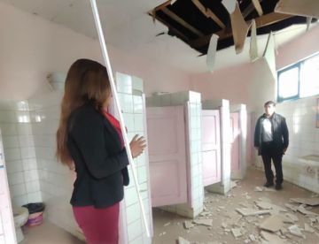 Evalúan la infraestructura de colegios en Viacha para garantizar un retorno seguro a clases