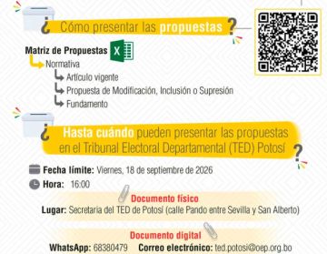 Encuentro rumbo a la reforma electoral será este 23 de septiembre