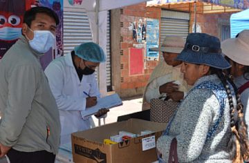 Viacha: Personal de salud atiende desde problemas de oído hasta trastornos del sueño por la doble explosión 