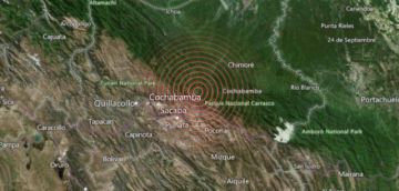 Reportan un sismo de 3,2 grados en Cochabamba