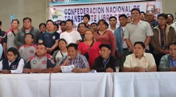Transporte Libre rechaza la ampliación del Estado de excepción