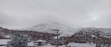 Senamhi emite alerta naranja por nevada en Potosí y otros cuatro departamentos