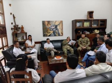 Ministerio de Defensa refuerza presencia de las Fuerzas Armadas en San Ignacio de Velasco