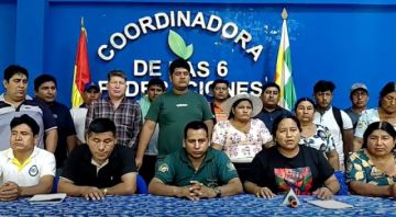 Cocaleros anuncian protestas contra el Gobierno desde este lunes