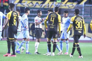 Incidencias del clásico paceño.
