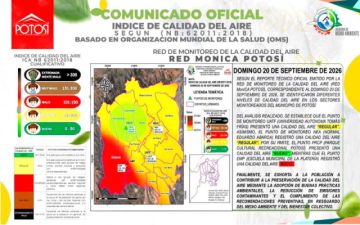 Mejora la calidad del aire por la poca circulación de vehículos