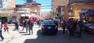 Vecinos anuncian apoyo al transporte libre en Potosí