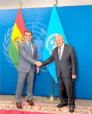 Paz confirma que llegarán $us 10.000 millones al país