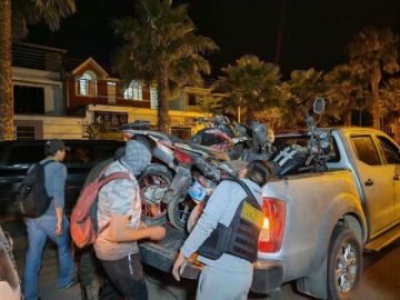 Investigan en Tarija a presunta organización dedicada al r*b0 de motocicletas