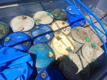 La Paz: Decomisan un camión con 4.600 litros de diésel en el sector de Chaguaya