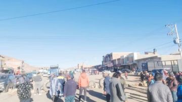 Reportan bloqueo en la vía Potosí - Sucre por crisis de combustible