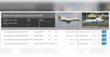 Reportan escala del avión presidencial en exclusiva playa de Florida tras viaje a EEUU