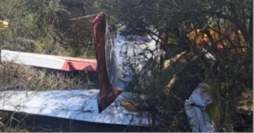 Avioneta cae en zona boscosa de Córdoba y deja cinco heridos