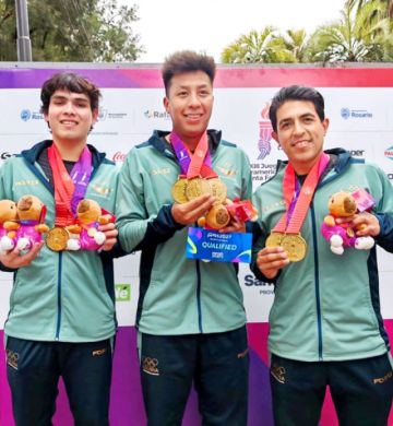 Juegos Sudamericanos Santa Fe: Conrrado festeja sus 31 años con 3 oros para Bolivia