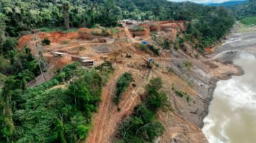 Beni: Registran intensa actividad minera ilegal cerca del Parque Madidi 