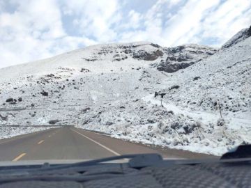 Emiten alerta naranja por probable caída de nevadas