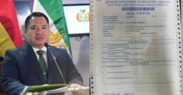 Roger Mariaca plantea acción de libertad contra Rodrigo Paz y otras autoridades