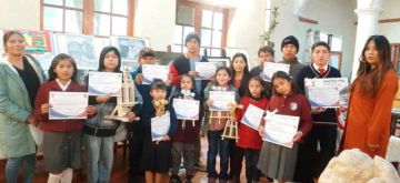 Premian a ganadores de concurso de dibujo escolar