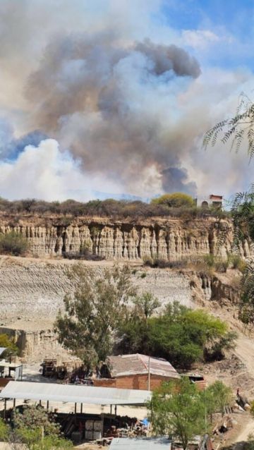 Tarija: Registran tres incendios simultáneos en la ciudad