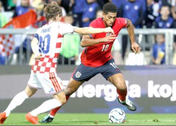Inglaterra le propina una goleada a Croacia