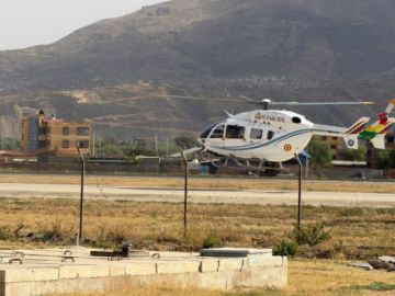 Cochabamba: Defensa Civil coordina apoyo aéreo para atender incendios forestales 