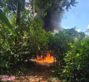 Cochabamba: Destruyen tres fábricas móviles de dr*g@ en Villa Tunari