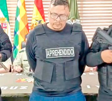 Capturan a alto miembro del PCC en Santa Cruz