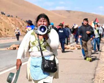 La marcha ‘evista’ queda postergada sin fecha definida